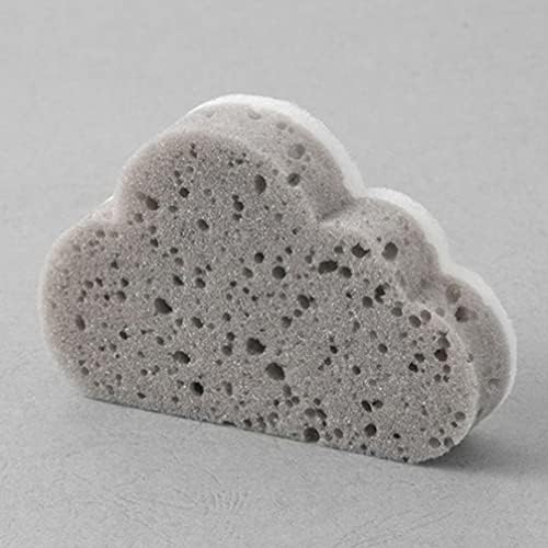 ניקוי דו -שיט ספוג ניקוי סקראב ספוג ספוג ענן בצורת קרצוף ספוגי כיור ניקוי ספוג קרצוף למטבחים