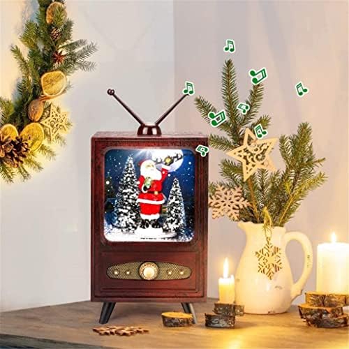 Slynsw mini tv musicbox תיבת מוסיקה לחג המולד פופולריות לתצוגה