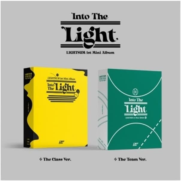 Cube Ent Lightsum לתוכן האלבום הראשון של המיני הראשון+פוסטר+מעקב אטום