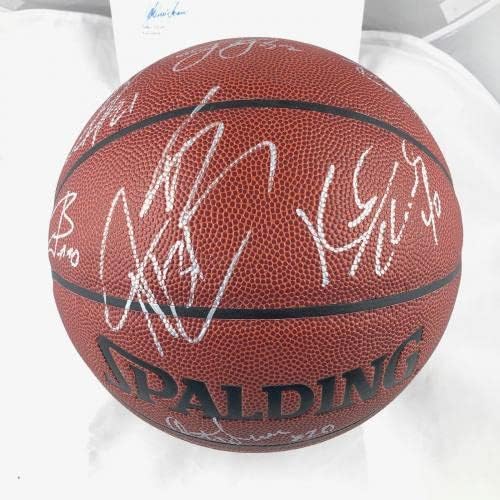 2005-2006 נבחרת הפניקס סאנס חתמה על כדורסל PSA/DNA חתימה נאש - כדורסל חתימה