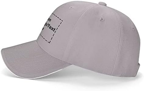 כובעי בייסבול מתכווננים בהתאמה אישית כובע משאית עיצוב תמונה או טקסט משלך לגברים ונשים