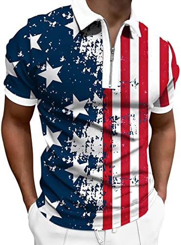 דגל אמריקאי וינטג 'כפרי חולצת טריקו גברים עצמאות יום עצמאות חולצה ללא שרוולים