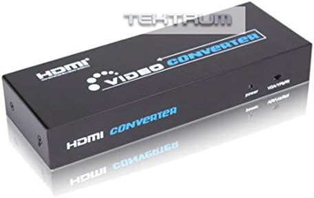 Tektrum HDMI לרכיב וידאו ypbpr/vga ממיר עם כבל HDMI ומתאם לאימוני מחשב/סרטים/משחקים על צגים או