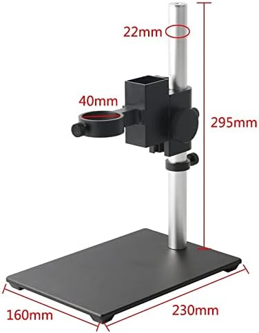 מיקרוסקופ אביזרי ערכת למבוגרים וידאו מיקרוסקופ מצלמה סטנד מתכוונן התמקדות סוגר 40 ממ 50 ממ מעבדה מתכלה