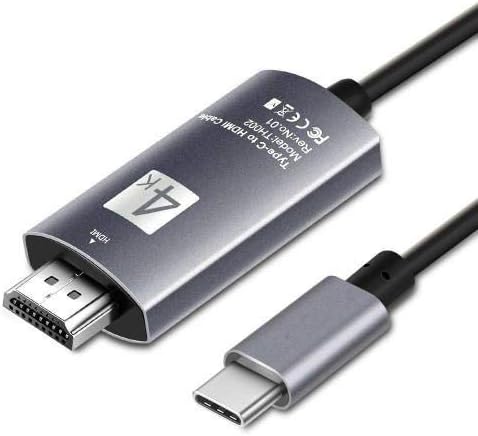 כבל Goxwave תואם ל- Dell Latitude 5330 - כבל SmartDisplay - USB Type -C ל- HDMI, USB C/HDMI כבל Latitude