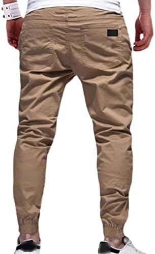 Jeshifangjiusu Mens Mens מכנסי מטען קלים מכנסיים אתלטיים קלים מכנסיים למכנסי צ'ינו מכנסי טרנינג