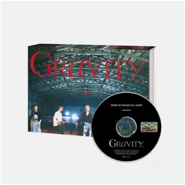 Onewe Gravity 1 Bumpl Angly Full Full CD+POB+פוסטר מתקפל על חבילה+פוסטר מילים+פוטו פוטו+סימניה+Photocard