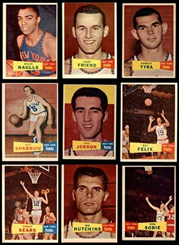 1957-58 Topps New York Knicks Team