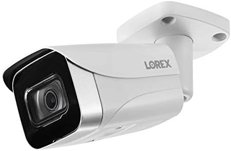 Lorex E841CA-E מקורה/חיצוני 4K Ultra HD Security IP מצלמה, 2.8 ממ, ראיית לילה 130ft, ראיית לילה