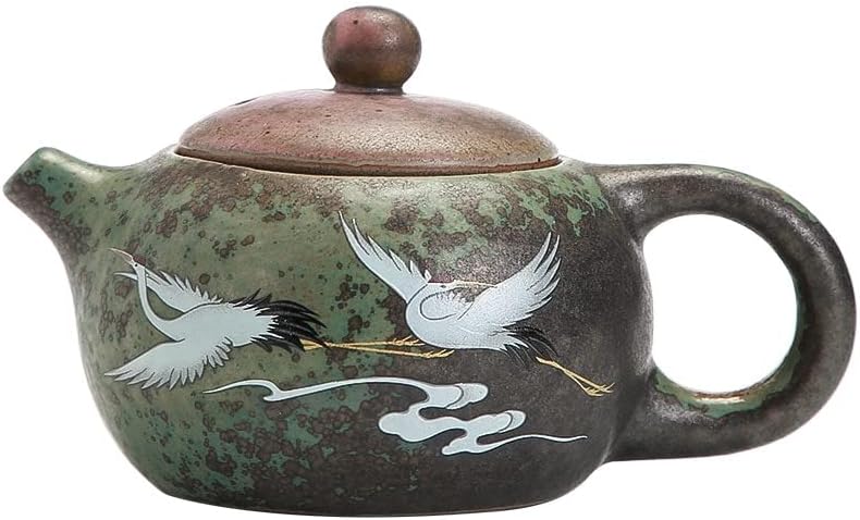 שיטה עתיקה בעבודת יד קרמיקה קרמיקה קונג פו קומקום סט תה כמו Hecheng xiangxi אבן כבשן כבשן זוהר מכונת