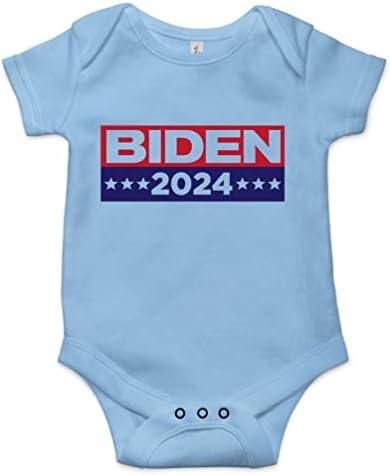 Triplebdesigns Joe Biden 2024 בחירות פוליטיות נשיא תינוק גוף תינוקות יולדת תינוקות.