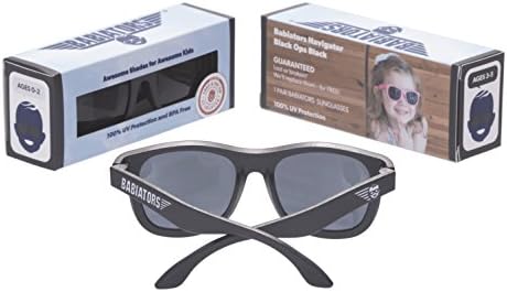 משקפי שמש של Babiators לילדים משקפי שמש UV, הגנת UV