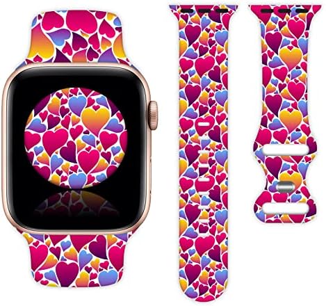 צפו בלהקה תואמת ל- Apple Watch 38 ממ 40 ממ 42 ממ 44 ממ רצועות כף יד סיליקון Smartwatch רצועה להחלפה לסדרה