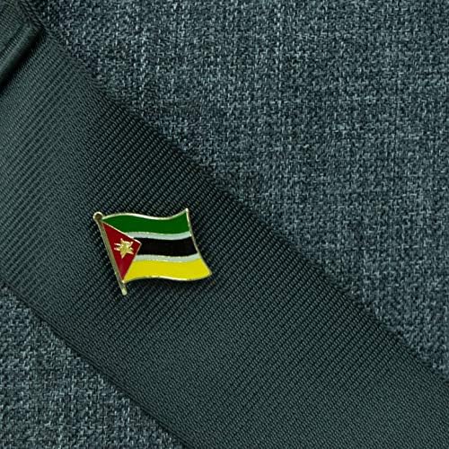 A-ONE 3 PCS חבילה- PACK- איחוד אפריקני טלאי דגל ופין דש+סיכת מתכת של איחוד אתיופיה, תיקון דגל לאומי, תג פטריוטי,