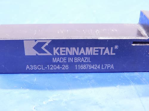 Kennametal A3SCL-1204-26 מחזיק כלי מפנה מחזה 0.75 שוק מרובע A2-MS4000BU