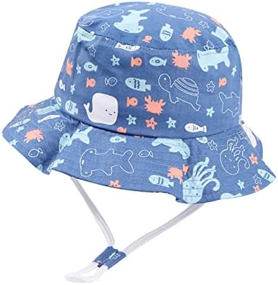 תינוק חוף שמש כובע קיץ נהג משאית כובעי ילדים מתכוונן סנטר רצועת שמש הגנת כובעי חמוד קריקטורה חיצוני