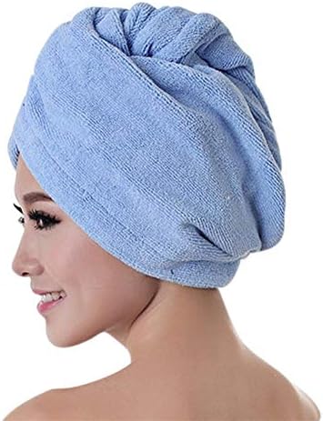 כובע Kuisuganfa נקבה מכסה מקלחת מגבת מיקרופייבר מחזק ספיגת מים ומכסה מקלחת ייבוש לנשים J21113