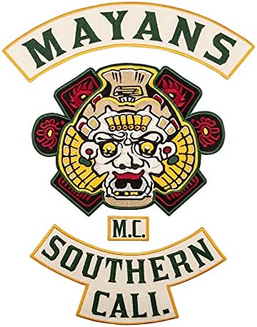 Mayans South Cali M.C. מכתבים ירוקים, סמל אופנועי האופנוע