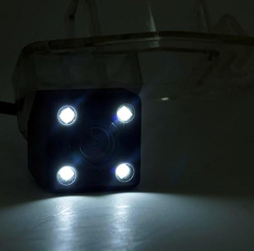מצלמת רכב מיוחד של רואידי אחורי עם 4 נורית LED לניסן ניסאן מרץ/מיקרו/רנו דופק