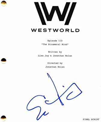 אד האריס חתום על חתימה ווסטוורלד תסריט טייס מלא - כוכב משותף: ג'יימס מרסדן, אוון רחל ווד, ג'פרי רייט