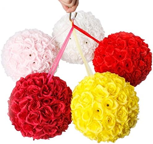 עיצוב חתונה חדש בגודל 9.84 אינץ 'רומנטי רומנטי נשיקת פרחים