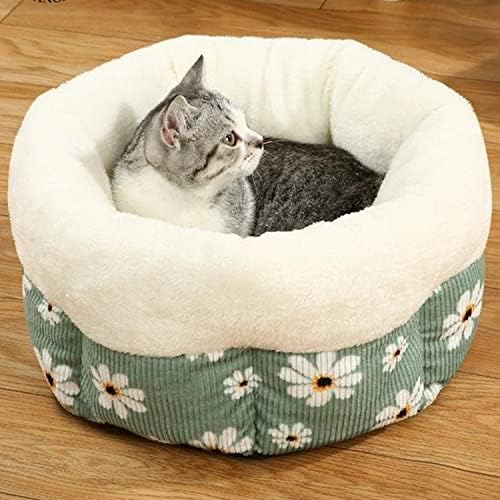 עצמי התחממות חתול מיטת-חמוד פרח דפוס לחיות מחמד חם חתול בית 3 עבור קטן בינוני חתלתול כלב חתול מחמד בית אספקת