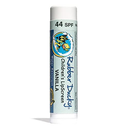 ברווז גומי - SPF של ילד 44 שפתון BALM - קרם הגנה ויטמין E לחות לשפתיים - כל העונה הספקטרום הרחב הגנה על UV -