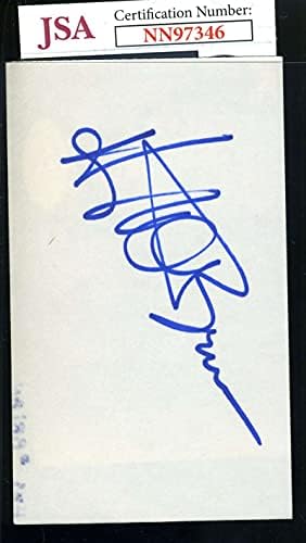 יו אובריאן חתם על חתימת כרטיס אינדקס 3 על 5