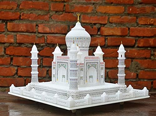 Craftslook 14 שיש איטלקי טאג 'מאהל אמנות מהודו מתנות לעיצוב הבית סופר יקר