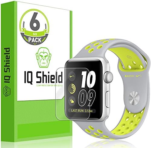מגן מסך מגן IQ התואם לסרט ברור של Apple Watch Nike+ Strudskin Anti-Bubble