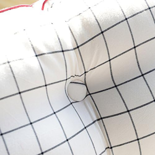סריג כרית ארוכה קריאת כרית טריז כותנה כותנה מרופדת מיקום מיקום תמיכה כרית טאטאמי משענת גב נשלפת