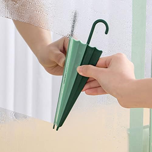 ZERODEKO 4 PCS מקלחת סחט מקלחת צלול קיר זכוכית ניקוי מטרייה עיצוב חלון חלון מגב דלת מקלחת מדלת קרצוף אמבטיה