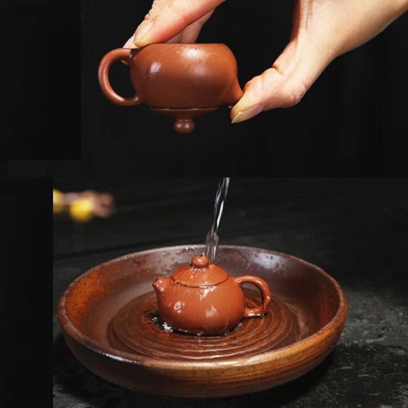 מכשיר אכילה בגודל 2.5 גודל סמייל סיני חימר סגול סיני קונג פו רו כבשן קומקום קומקום תה חיית מחמד לתה בית