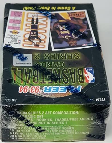 1993-94 Fleer Series 2 Basketball 36Ct Box