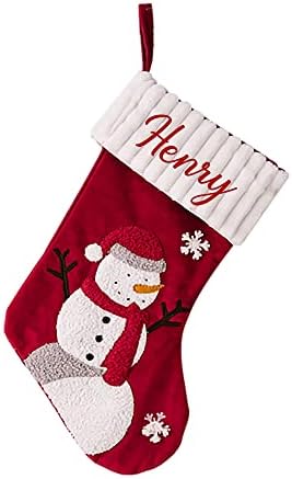 גרביים מותאמים אישית שם מותאם אישית גרבי חג המולד גרב חג המולד עם שם שנה חדשה קישוט בית חגיגי מתנה למשפחה