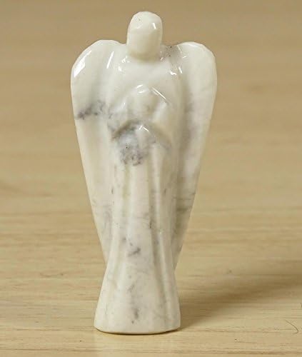 רייקיירה מאת Conchshell כיס מגולף ידיים גביש גביש האוורליט האוולט ריפוי ריפוי רייקי פסל פסלון עם