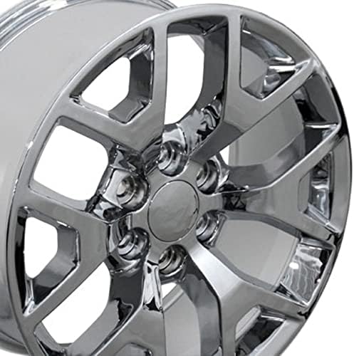 OE Wheels LLC 22 אינץ 'חישוקים בכושר לפני 2019 סילברדו סיירה לפני 2011 טאהו פרברי יוקון אסקאלדה CV92 22x9 הולנדר