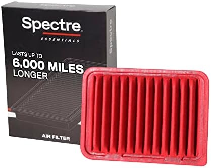 Specter Essentials Filter Air Filter מאת K&N: Premium, 50 אחוזים ארוכים יותר: מתאים לבחור 2006-2019