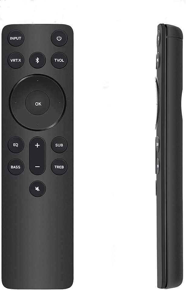 החלפת Bluetooth חדשה מתאימה מרחוק ל- Vizio 2.1 5.1 בר קול קולנוע ביתי, Vizio M, V, P-series Home Sound System,