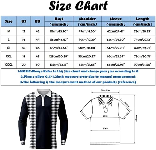 Beuu 2022 חולצות פולו חדשות לגברים, שרוול ארוך טלאים טלאים טלאים גולף חולצת מעצבי שרירים מזדמנים