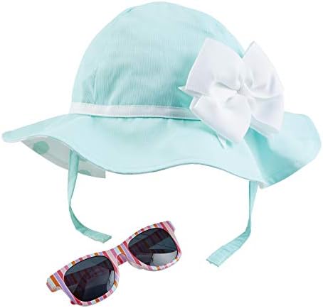 כובע שמש קשת כובע ומשקפיים של בוץ פאי לתינוקות