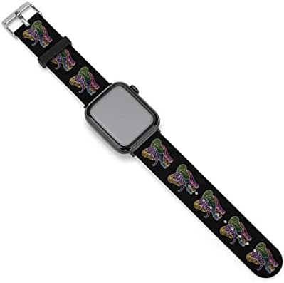 לוגו פיל פרחוני לוגו סיליקון שעון להקות תואמות לרצועת שעון מהירה של Apple Watch Forgr