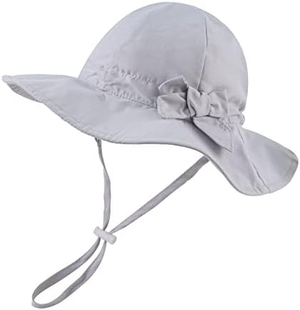 קשת תינוקות כובע דלי תינוק פעוט כובע קיץ שמש מגן על כובע ילדים לבנות