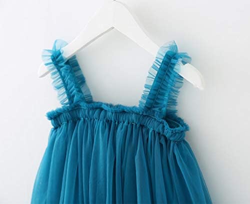 NCYCULLO תינוקת TUTU שמלות שמלות ללא שרוולים פעוט פעוטות קשת שמלת טול שמלת נסיכה פום טוטו שמלת שמלת