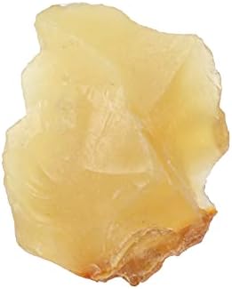 Gemhub 12 CT אבן אופל צהובה טבעית לריפוי, עטיפת תיל, תכשיטים מייצרים אבן חן רופפת