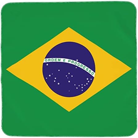 דגל ברזיל שמיכה לתינוקות מקבלת שמיכה לעטיפת כיסוי חוט -יילוד של תינוקות