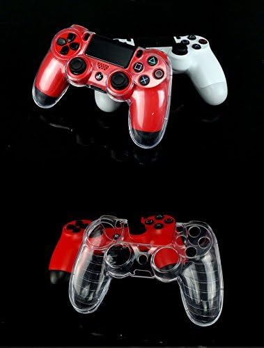 כיסוי מארז מגן קריסטל ברור עבור תחנת משחק PS4 בקר DualShock 4