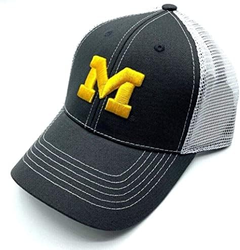לאומי כובע מורשה רשמית מישיגן רקום לוגו שחקן הטוב ביותר רגוע רך רשת חזרה מתכוונן כובע