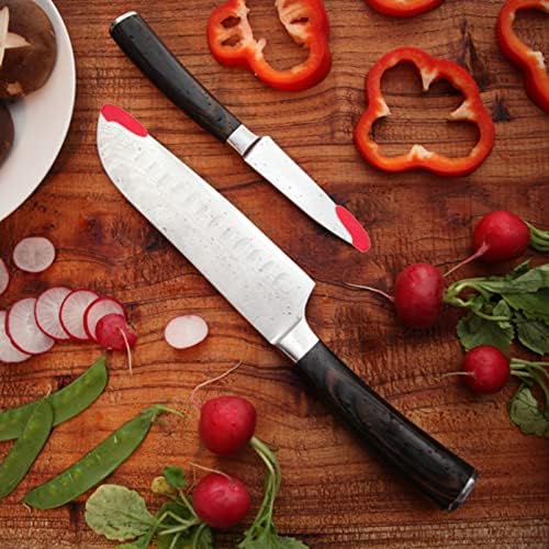 מקצועי סכין סט 2 יחידות מקצועי אדום סכין להב כיסוי סכין מחזיק כיסוי סכין כיסוי שרוולים כיסוי: אוניברסלי סכין