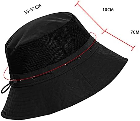 חיצוני חוף כובע חיצוני מתכוונן דלי כובע מתקפל טיולים כובע שמש כובע רחב ברים שמש כובעי קיץ כובעי חיצוני מגן